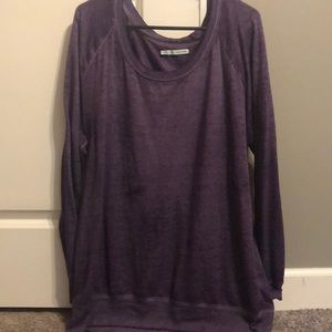 Tunic sweatshirt